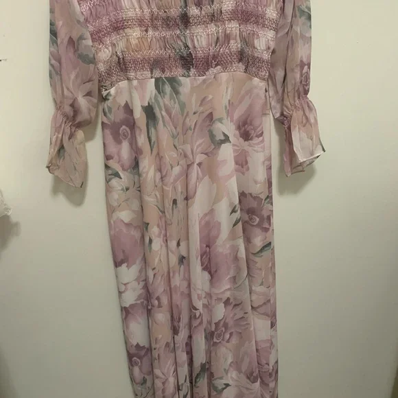 Floral Pink Dress - Picture 3 of 6